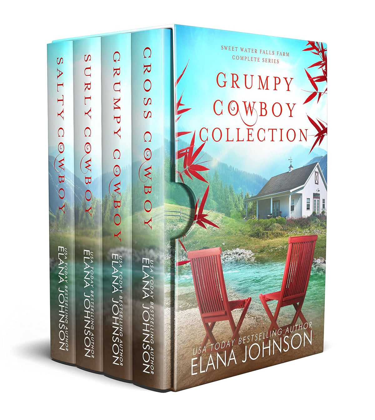 Grumpy Cowboy Collection: Sweet Water Falls Cowboys Complete Series Boxed Set