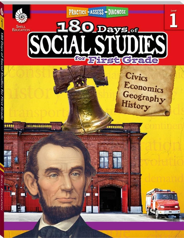 180 Days™: Social Studies for First Grade: Practice, Assess, Diagnose