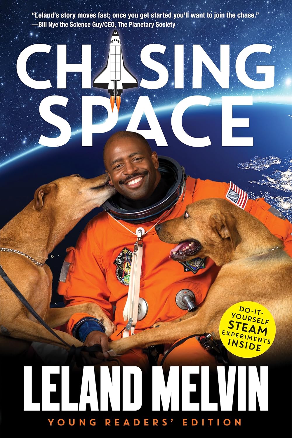Chasing Space Young Readers' Edition: An Award-Winning Biography of Astronaut Leland Melvin's Journey from Football to Space for Kids (Ages 8-12)