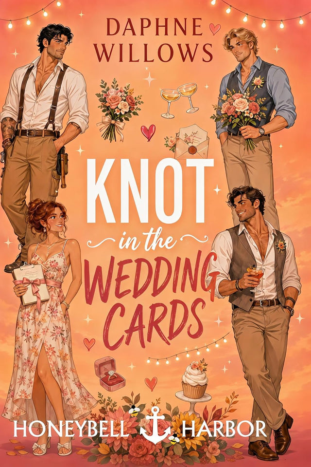 Knot In The Wedding Cards: A Small Town Omegaverse Romance (HoneyBell Harbor Book 1)