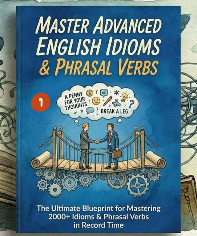Master Advanced English Idioms & Phrasal Verbs: The Ultimate Blueprint for Mastering 2000+ Idioms & Phrasal Verbs in Record Time (Book 1). (ADVANCED ENGLISH GRAMMAR & VOCABULARY 8)