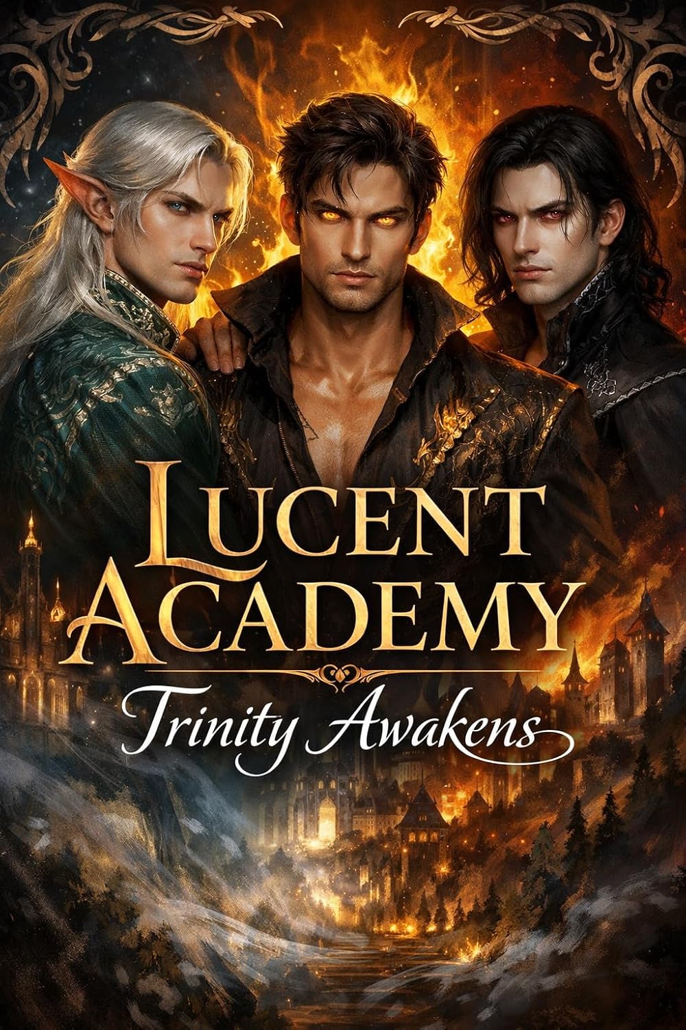 Lucent Academy: Trinity Awakens: Reverse Harem Romantasy