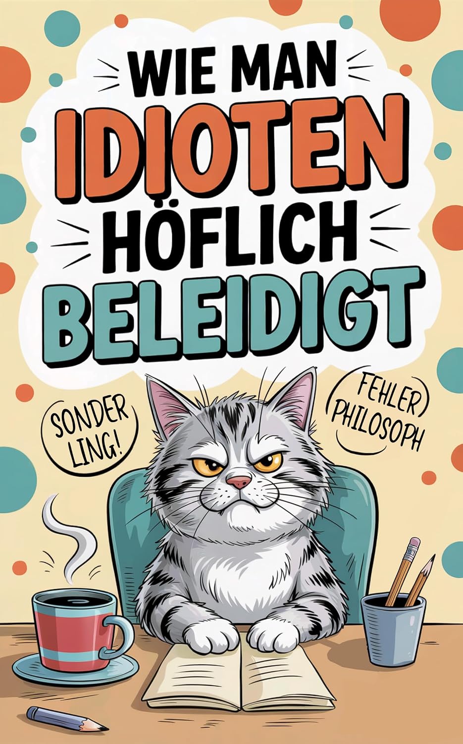 Wie man Idioten höflich beleidigt: Schlagfertig, sarkastisch, souverän – so überstehst du jeden Bürotag mit Ironie und einem perfekt einstudierten Lächeln. (Geschenk für Kollegen)