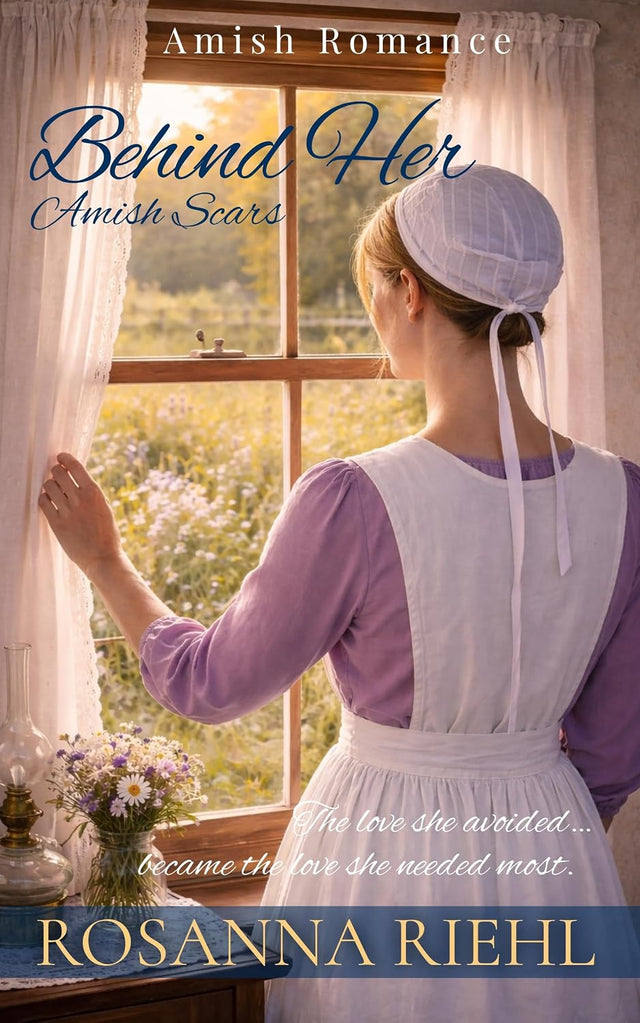 Behind Her Amish Scars (Hidden Amish Love Series Book 1)