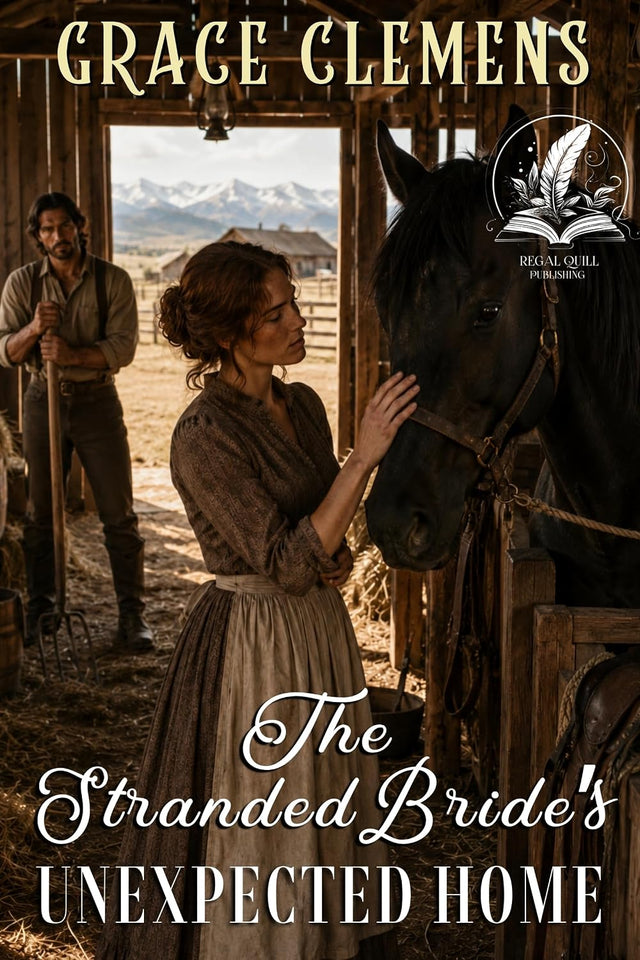 The Stranded Bride's Unexpected Home: An Inspirational Romance Novel (Hearts on Destiny's Trail)