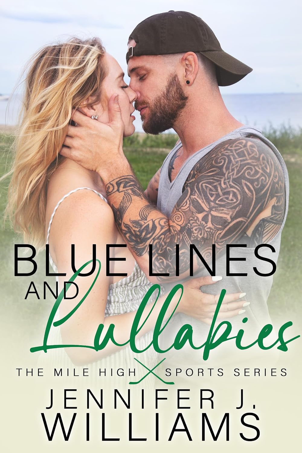 Blue Lines and Lullabies: A Single Dad, Hockey Novella Romance (Mile High Series)