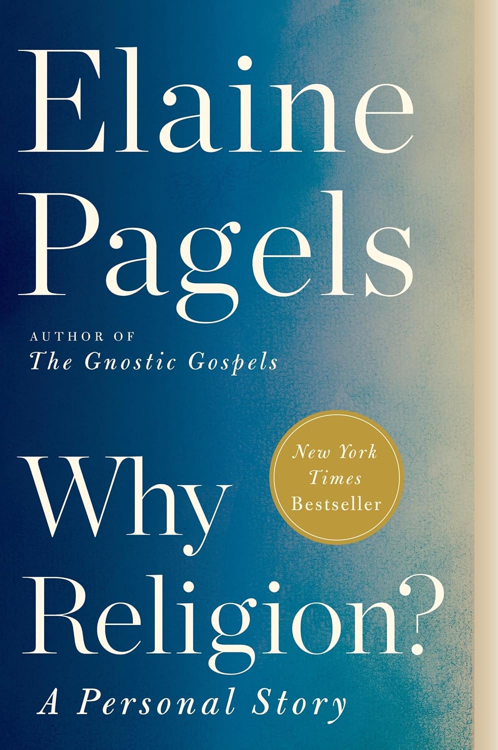 Why Religion?: A Personal Story – A New York Times Bestselling Memoir of Hope and Humanity