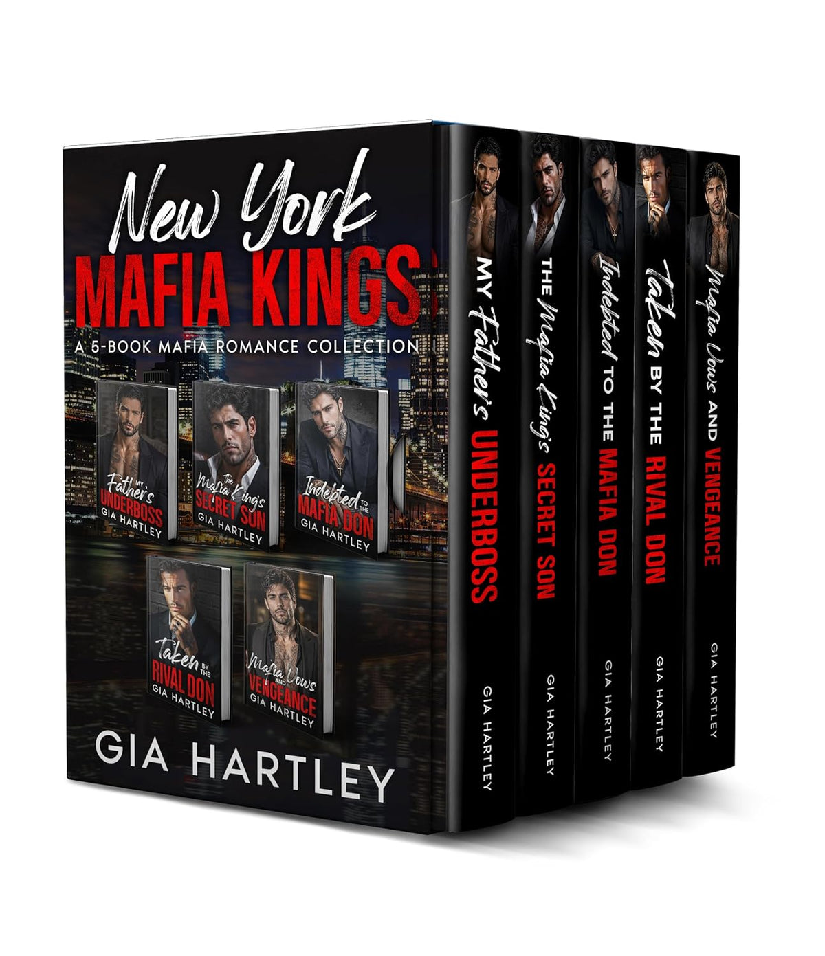 New York Mafia Kings: A 5-Book Mafia Romance Collection