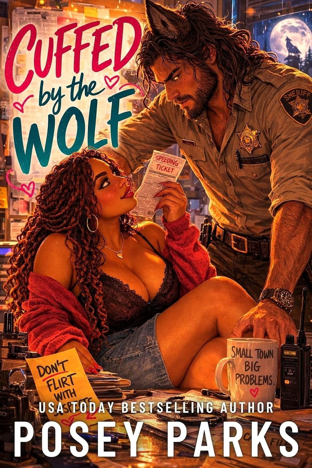 Cuffed by the Wolf: An Omegaverse Wolf Shifter Romance