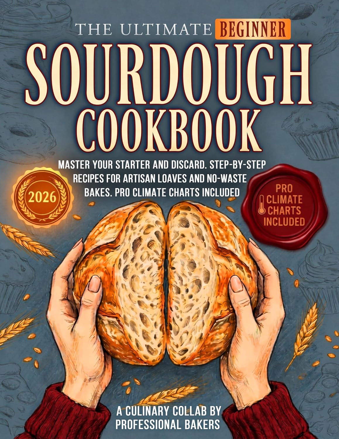 The Ultimate Beginner Sourdough Cookbook: Master Your Starter and Sourdough Discard. Step-by-Step Recipes for Artisan Loaves and No-Waste Bakes. Pro ... ... Included (Real Baking, Real Life Book 1)