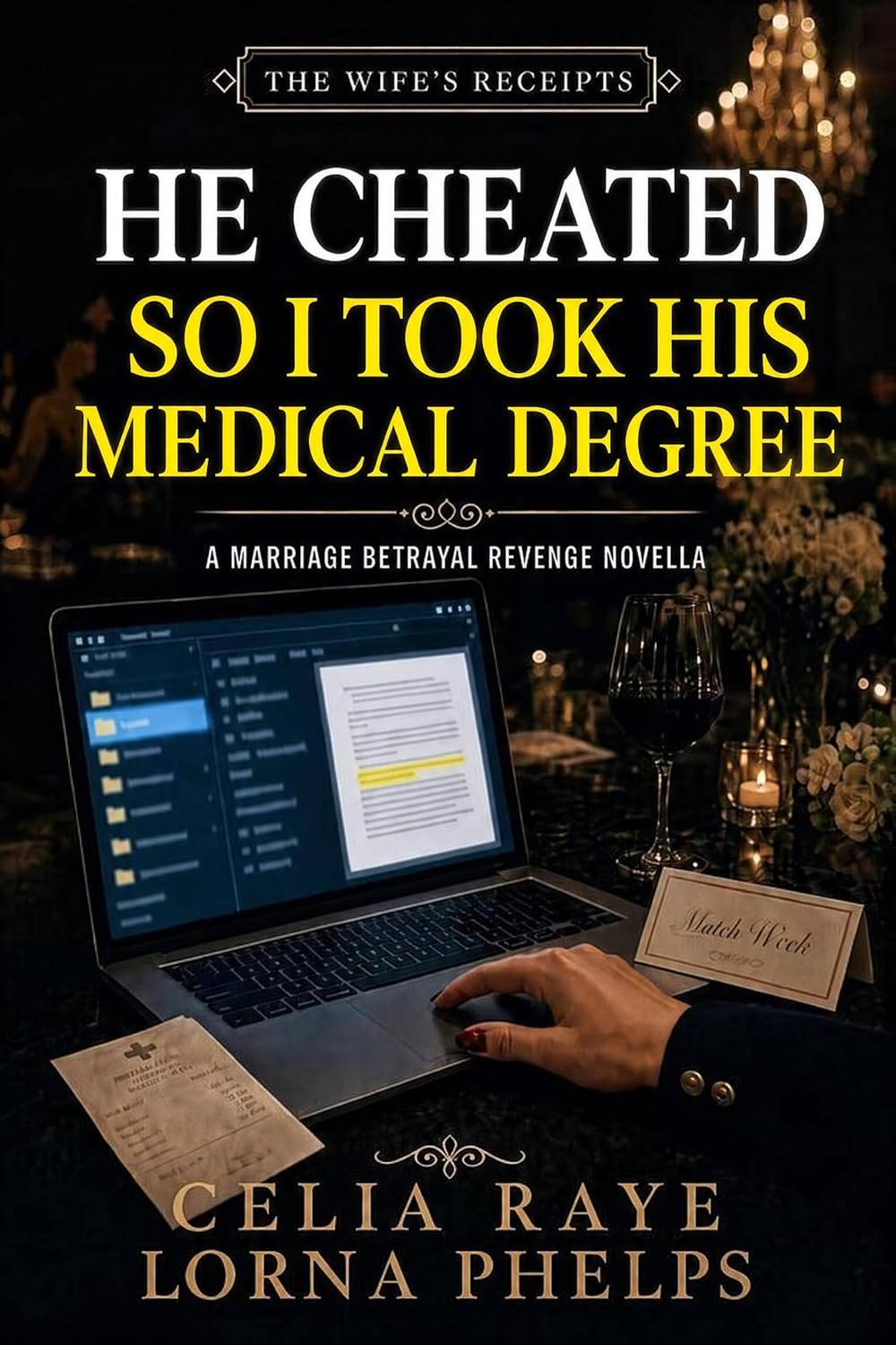 He Cheated So I Took His Medical Degree: A Marriage Betrayal Revenge Novella (-The Wife's Receipts-)