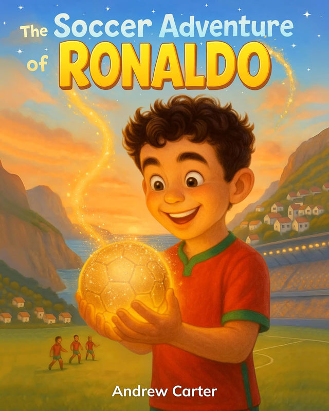 The Soccer Adventure of Ronaldo: Illustrated Soccer Book for Kids 5–9 | Inspiring Biography of Cristiano Ronaldo, Hard Work & Believing in Yourself (Illustrated Soccer Biographies)
