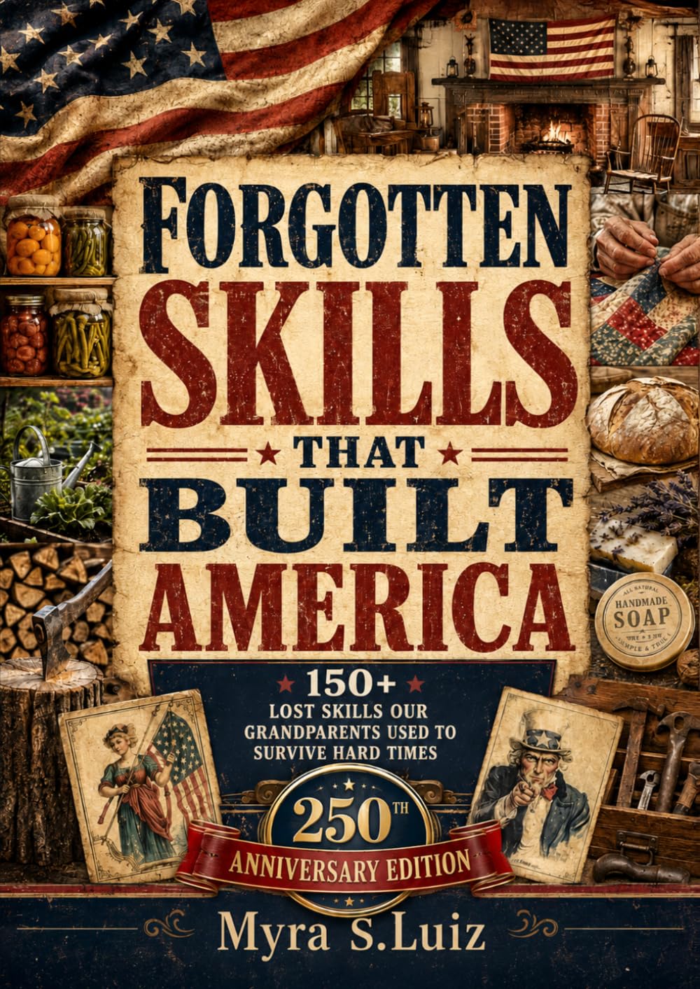 Forgotten Skills That Built America: 150+ Lost Skills Our Grandparents Used to Survive Hard Times | Homesteading, Food Preservation, Smart Saving & Self-Reliance Secrets for Modern Families