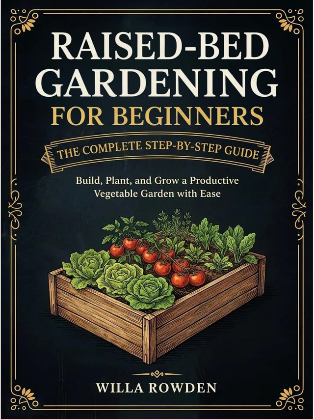 Raised-Bed Gardening for Beginners: The Complete Step-by-Step Guide to Build, Plant, and Grow a Productive Vegetable Garden with Ease