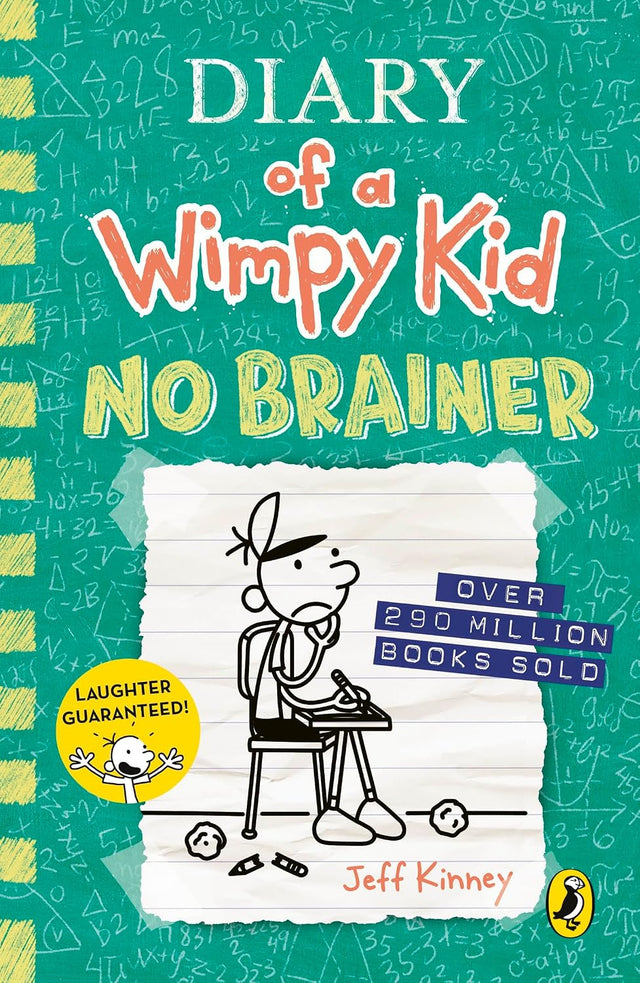 Diary of a Wimpy Kid: No Brainer (Book 18): A funny middle school adventure from the #1 international bestselling Diary of a Wimpy Kid series