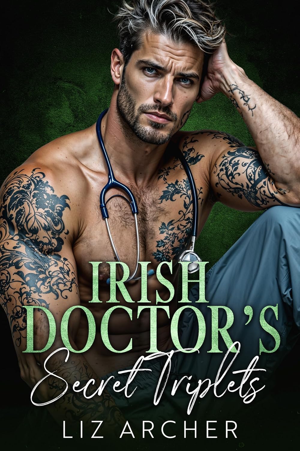 Irish Doctor's Secret Triplets: An Age Gap, Secret Baby Romance (Forbidden Silver Foxes)