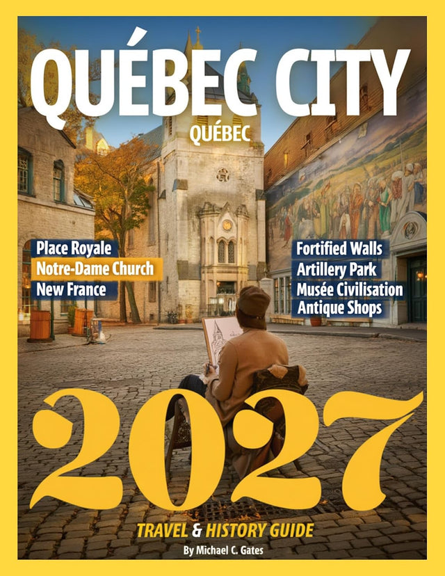 Quebec City Travel & History Guide 2027 (FULL COLOR): Discover the Old World Charm, Rich Heritage, and Timeless Stories of Canada’s Most Historic City