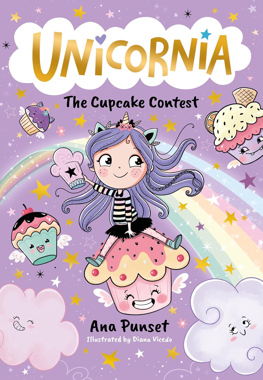 Unicornia: The Cupcake Contest: The bestselling illustrated magical unicorn series for kids aged 5-8, perfect for budding bakers