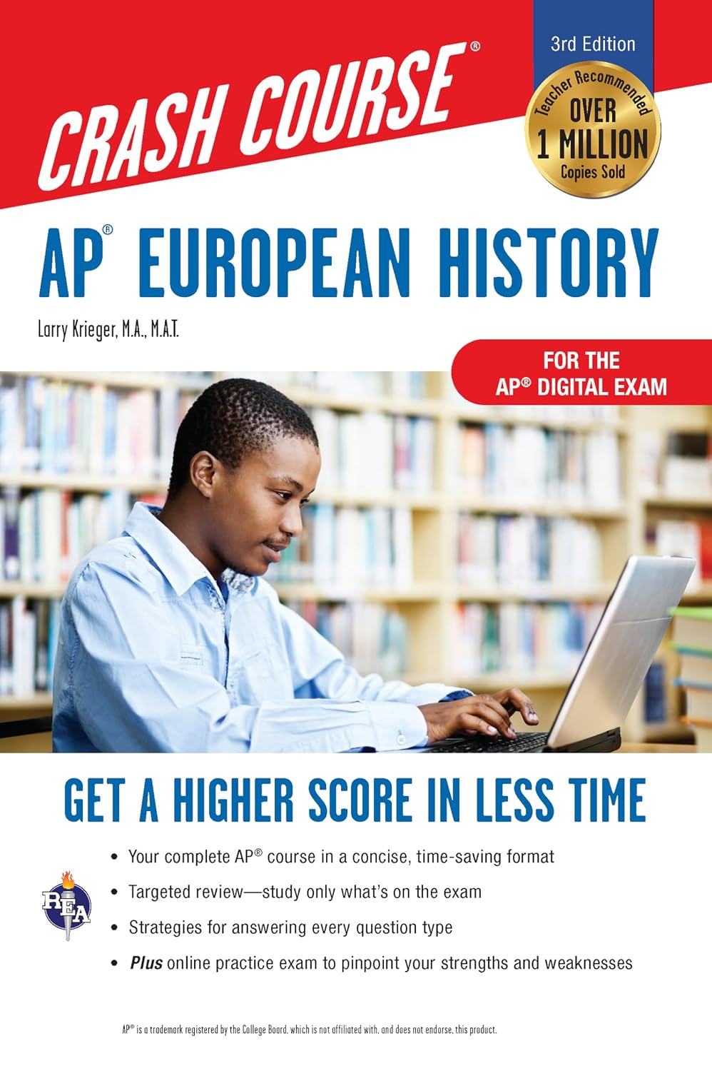 AP® European History Crash Course, Book + Online: Get a Higher Score in Less Time (Advanced Placement (AP) Crash Course)