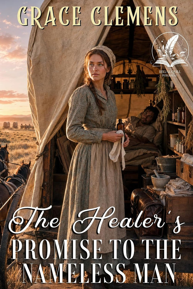The Healer's Promise to the Nameless Man: An Inspirational Romance Novel (Hearts of the Untamed West)
