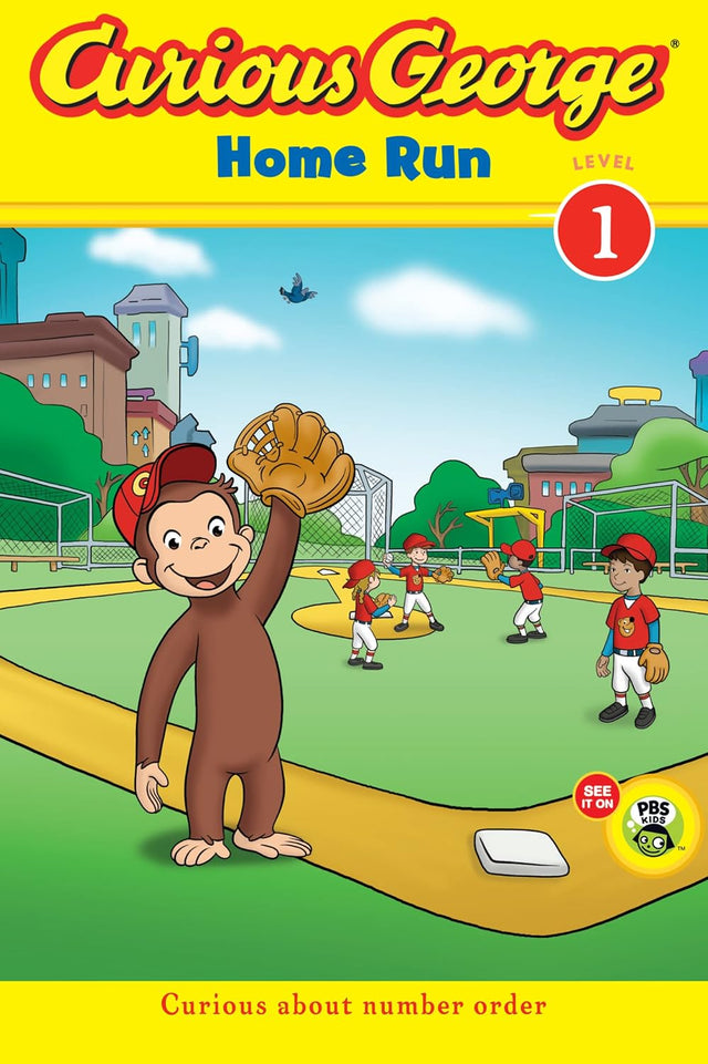 Curious George Home Run: A Playful Introduction to Baseball Featuring Everyone's Favorite Curious Monkey (Curious George TV, 28)