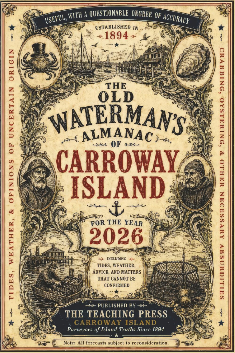 THE OLD WATERMAN’S ALMANAC OF CARROWAY ISLAND (The Carroway Island Library)
