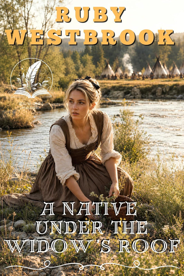 A Native Under the Widow's Roof: A Historical Western Romance Novel (Hearts Across the West)