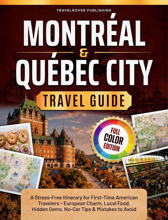 Montreal & Quebec City Travel Guide: A Stress-Free Itinerary for First-Time American Travelers European Charm, Local Food, Hidden Gems, No-Car Tips & Mistakes to Avoid