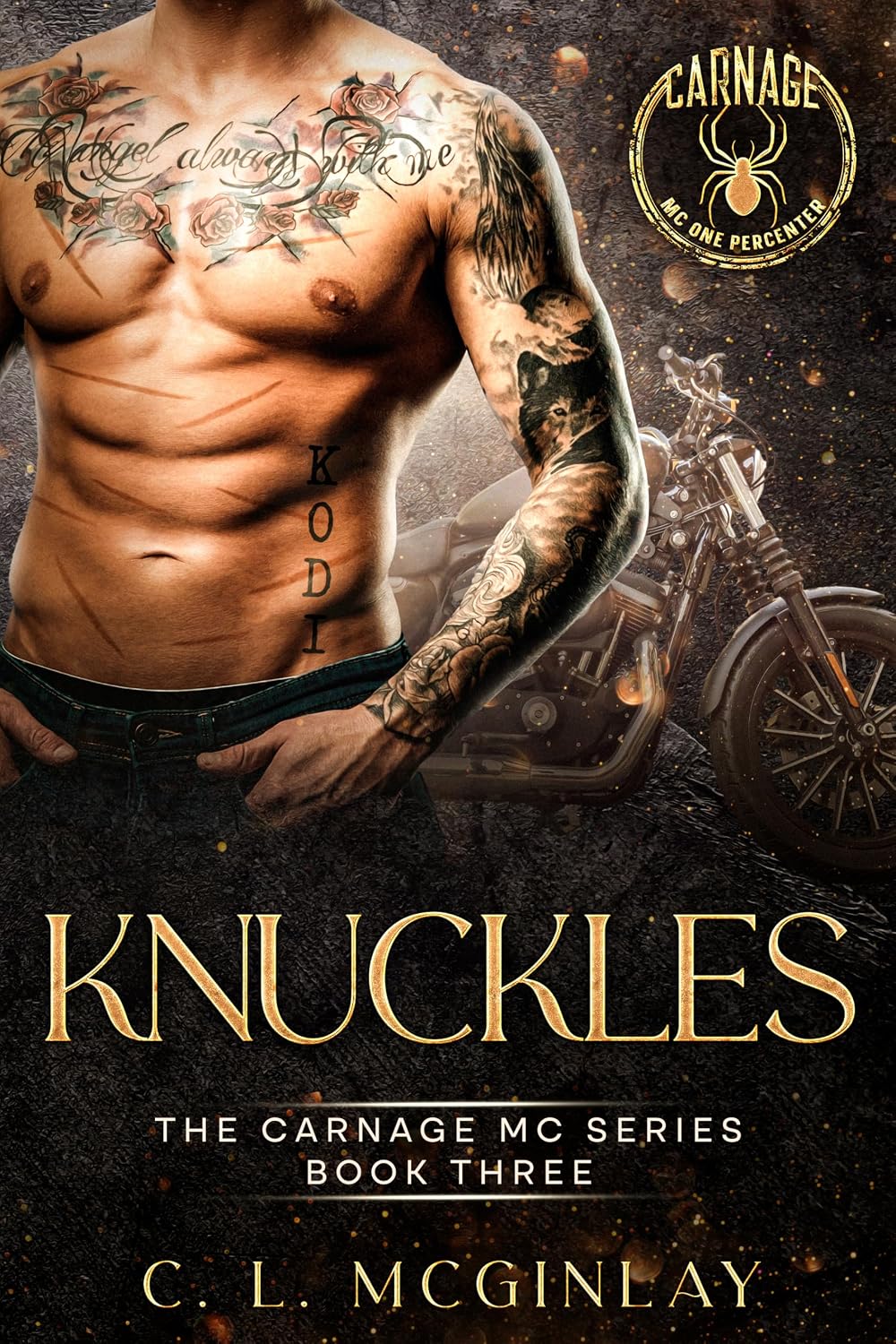 Knuckles: An Unsuspecting MC Romance (The Carnage MC Series Book 3)