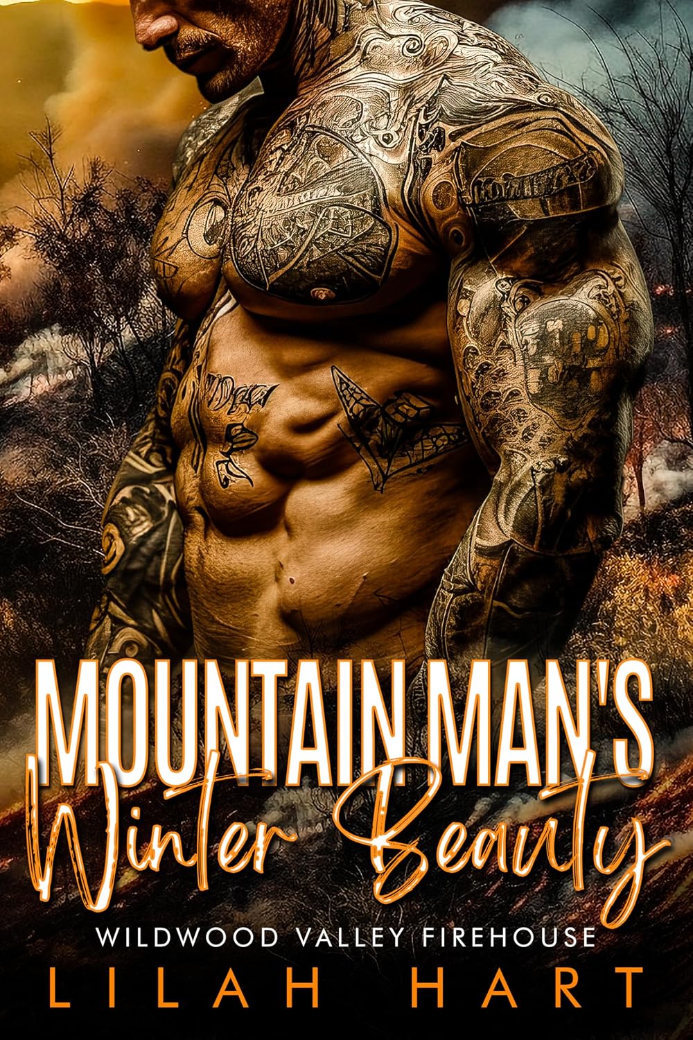 Mountain Man's Winter Beauty: A Steamy Instalove Romance (Wildwood Valley Firehouse Book 1)