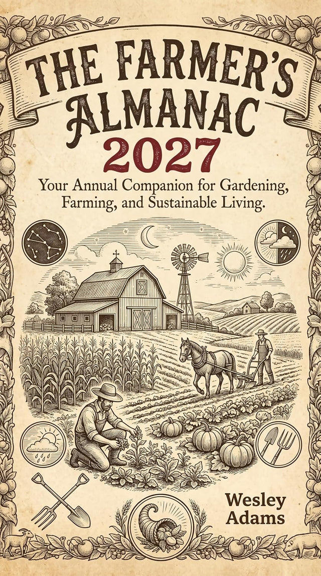 THE FARMER'S ALMANAC 2027: Your Annual Companion for Gardening, Farming, and Sustainable Living