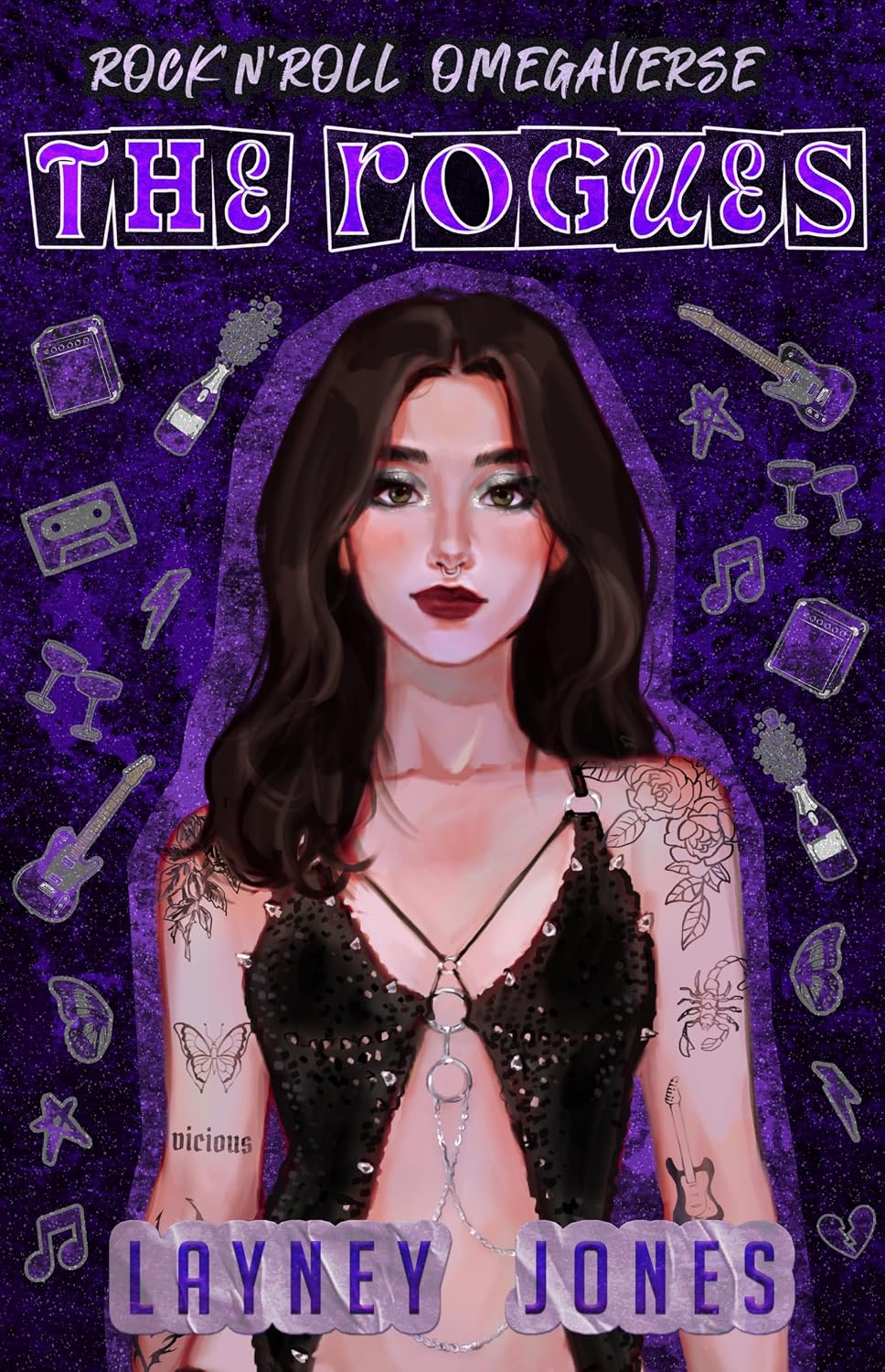 The Rogues: A Rockstar Omegaverse Romance (Rock 'N' Roll Omegaverse Book 1)
