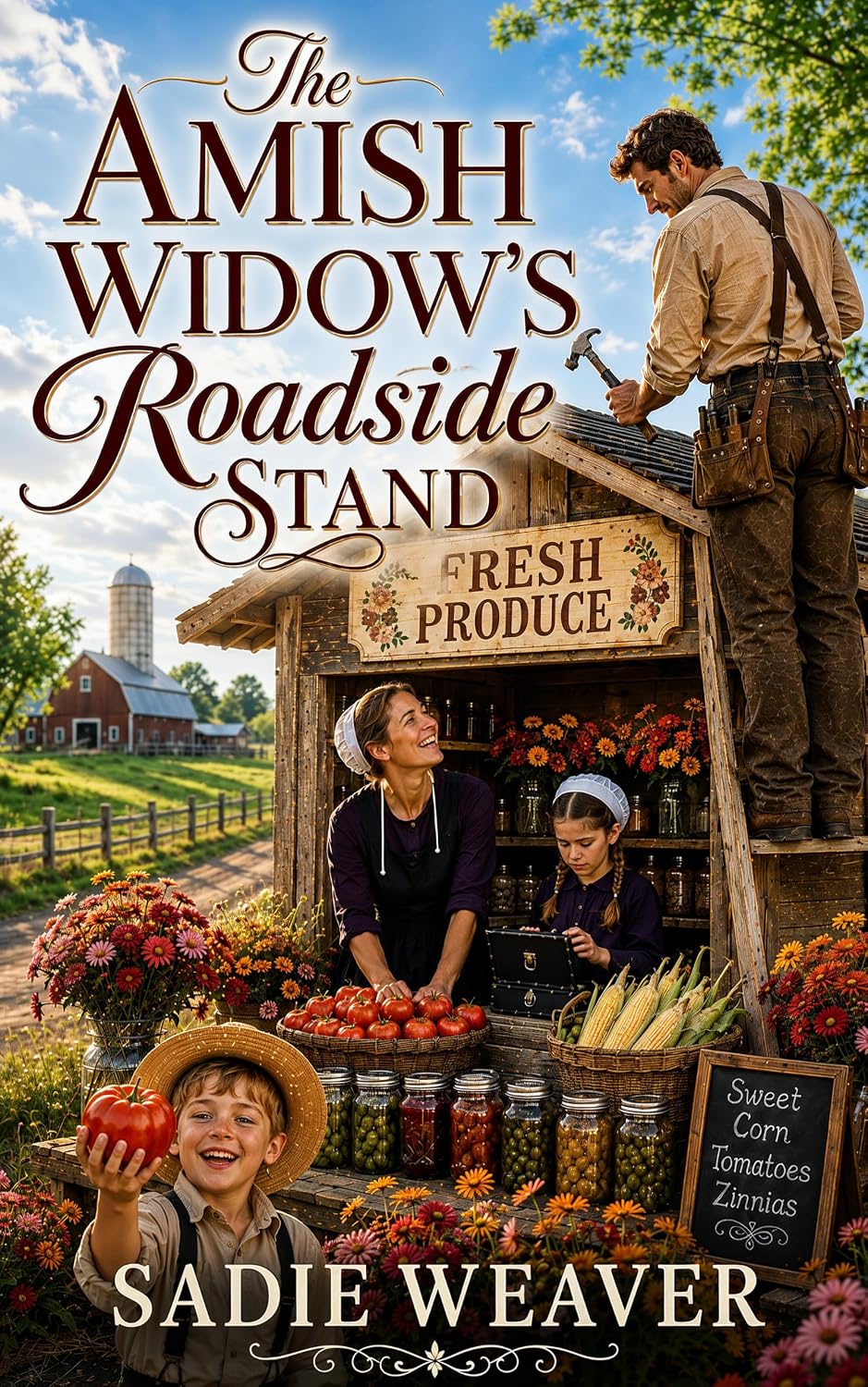 The Amish Widow's Roadside Stand (Finding Love in Amish Country)
