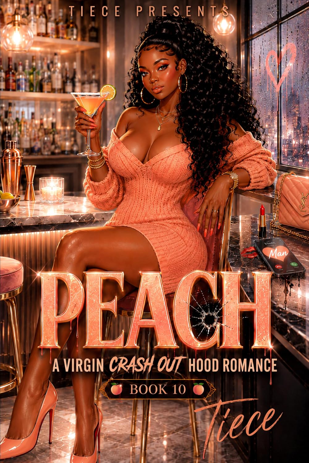 PEACH: A Virgin Crash Out Hood Romance (The Virgin BBW Surrogate Book 10)