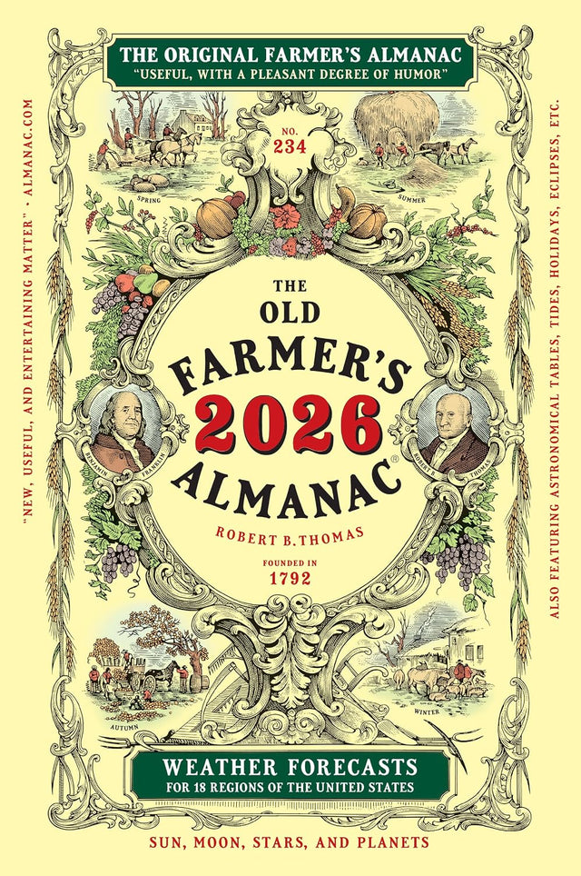 The 2026 Old Farmer's Almanac Trade Edition: The Beloved and Bestselling Annual Collection of Weather Forecasts and Useful Information