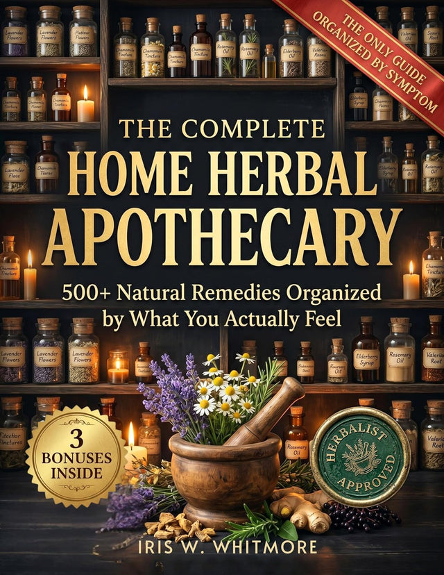 The Complete Home Herbal Apothecary: 500+ Herbal Remedies for Sleep, Stress, Digestion & Everyday Ailments — The Only Complete Guide Organized by Symptom, Not by Plant
