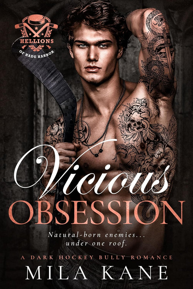 Vicious Obsession: A Dark Bully Hockey Romance (Hellions of Hade Harbor Book 5)