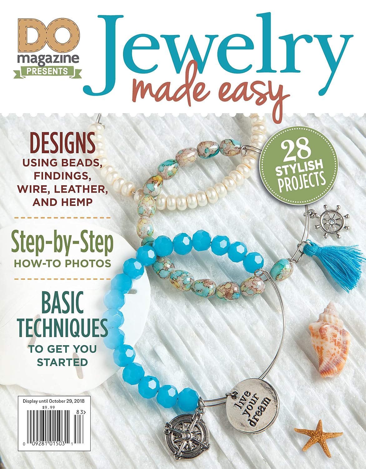 DO Jewelry Made Easy (Design Originals) 28 Stylish DIY Projects with Step-by-Step Instructions for Necklaces, Earrings, Bracelets, Rings, and More using Beads, Findings, Wire, Hemp, and Leather